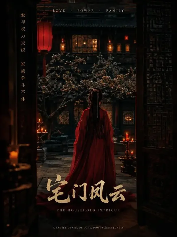黄火短剧宅斗题材海报