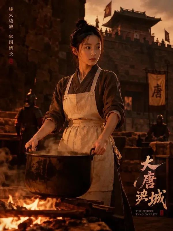 我在冷宫开饭馆 - 黄火短剧人气榜第10名 黄火短剧《我在冷宫开饭馆》封面
